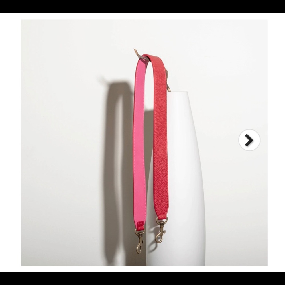 ANGELA ROI DUO COLOR RED/PINK SHOULDER STRAP